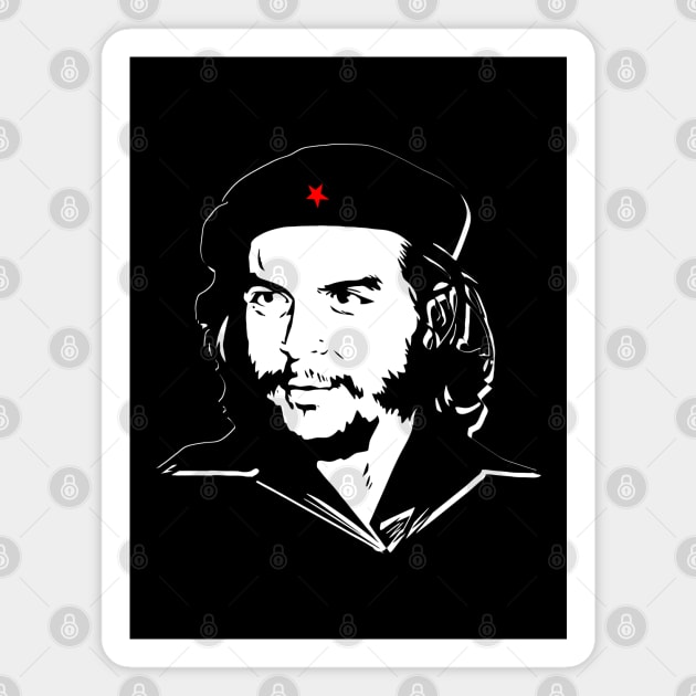 Che Guevara Rebel Cuban Guerrilla Revolution T-Shirt Magnet by HiDearPrint